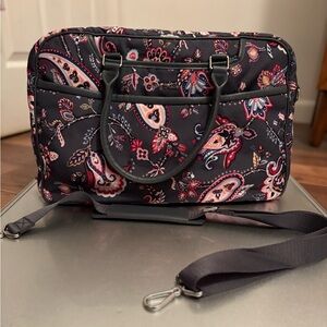 Vera Bradley Iconic Lay Flat Weekender Bag in Felicity Paisley